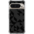 Black Geometric Pixel 9/9 Pro Clear Case